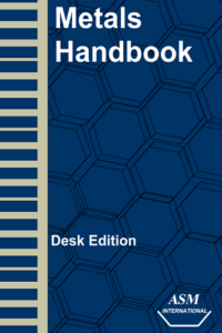ASM Metals Handbook Desk Edition 2001