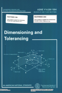 ﻿ASME Dimensioning and Tolerancing