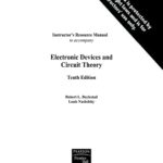 حل كتاب Electronic Devices and Circuit Theory 10th Ed Solution Manual
