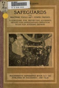 Safeguards for Machine Tools and Power Presses