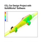 CO2 Car Design Project with SolidWorks Software