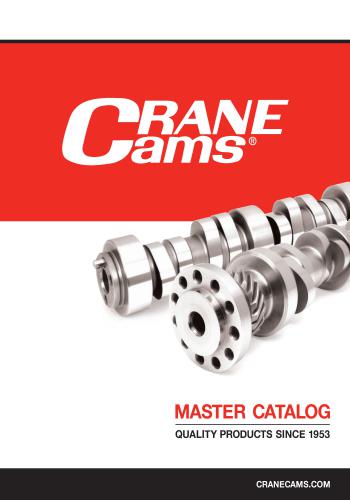 كتالوج من شركة Crane Cams Catalog