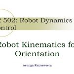Robot Dynamics & Control
