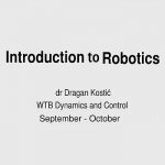 محاضرة بعنوان Introduction to Robotics