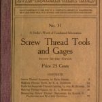 Screw Thread Tools and Gages