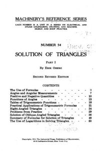 Solution of Triangles – Part I