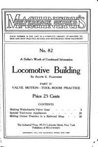 Locomotive Building – Part IV