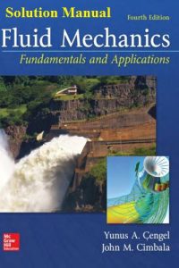 Fluid Mechanics – Fundamentals and Applications Solution Manual