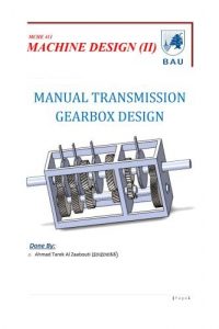 Manual Transmission Gearbox Design