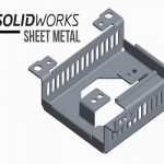 كورس تعليم الشيت ميتال في السوليدوركس – Sheet Metal with SolidWorks – Enclosure Design Project
