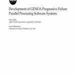 Development of GENOA Progressive Failure Parallel Processing Software Systems