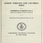 Screw Threads and Tap-drill Sizes