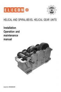 Helical and Spiral-bevel Helical Gear Units