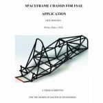 رسالة ماجستير بعنوان Design, Analysis and Experimental Verification of Tubular Spaceframe Chassis for FSAE Application