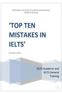 كتيب بعنوان أكبر 10 أخطاء يمكن أن ترتكبها في امتحان الأيلتس – Top Ten Mistakes in IELTS